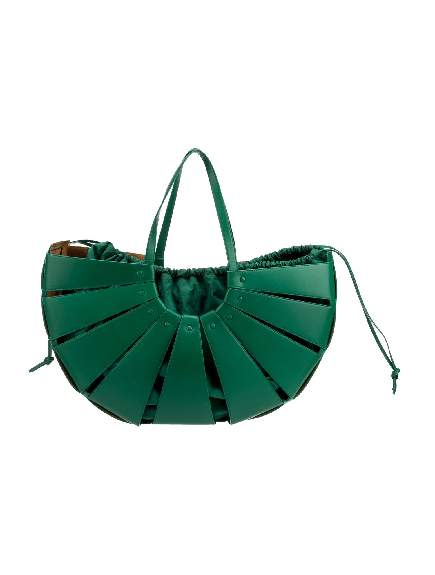 Bottega Veneta Leather Shell Large