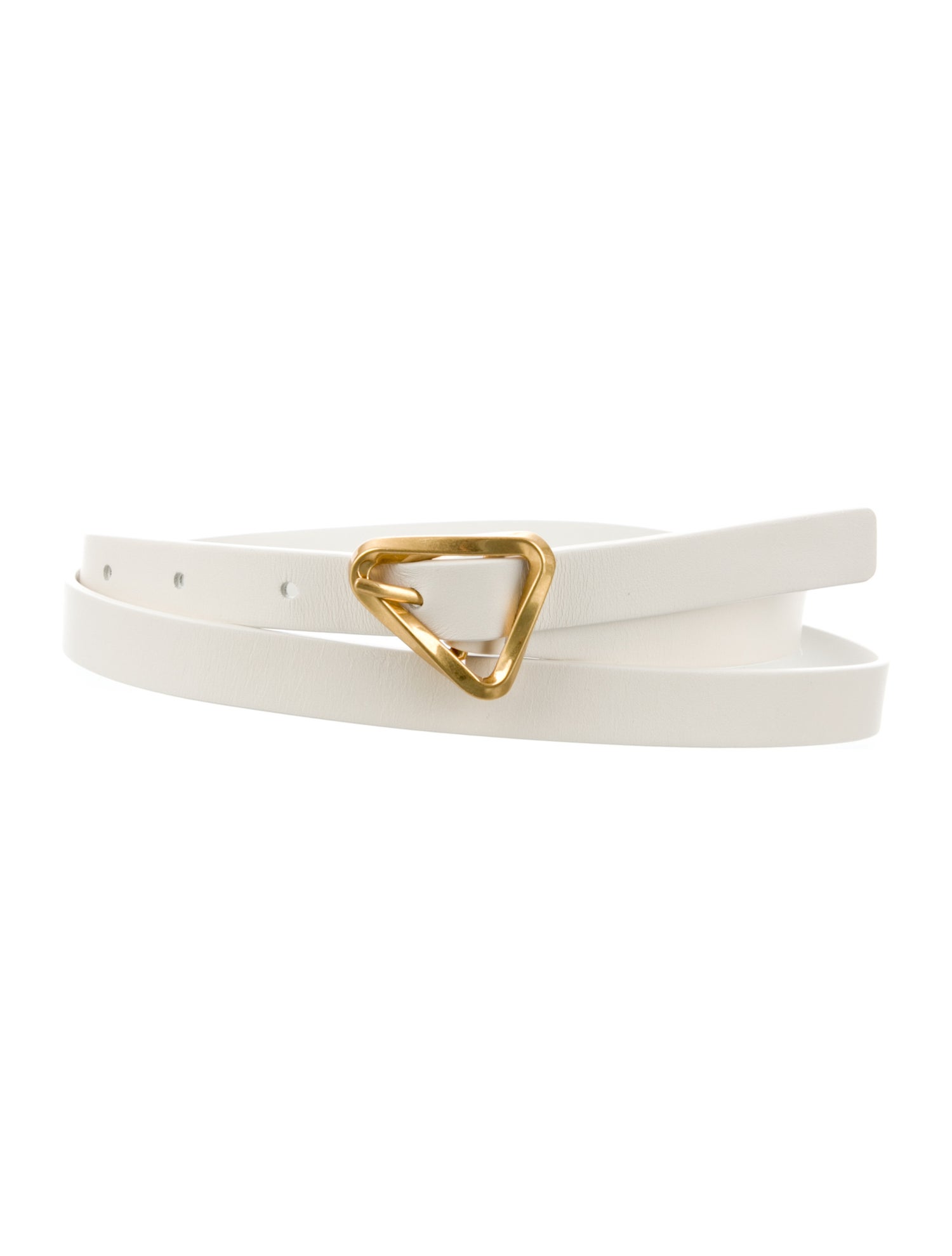 Bottega Veneta Skinny Leather Belt