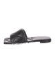 Bottega Veneta Quilted Pattern Leather Slides