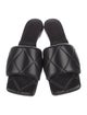 Bottega Veneta Quilted Pattern Leather Slides