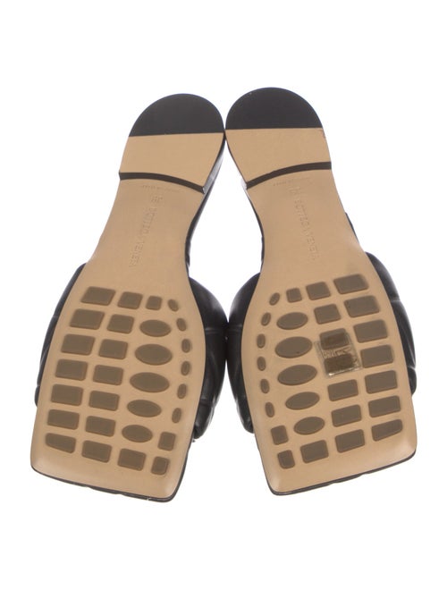 Bottega Veneta Quilted Pattern Leather Slides