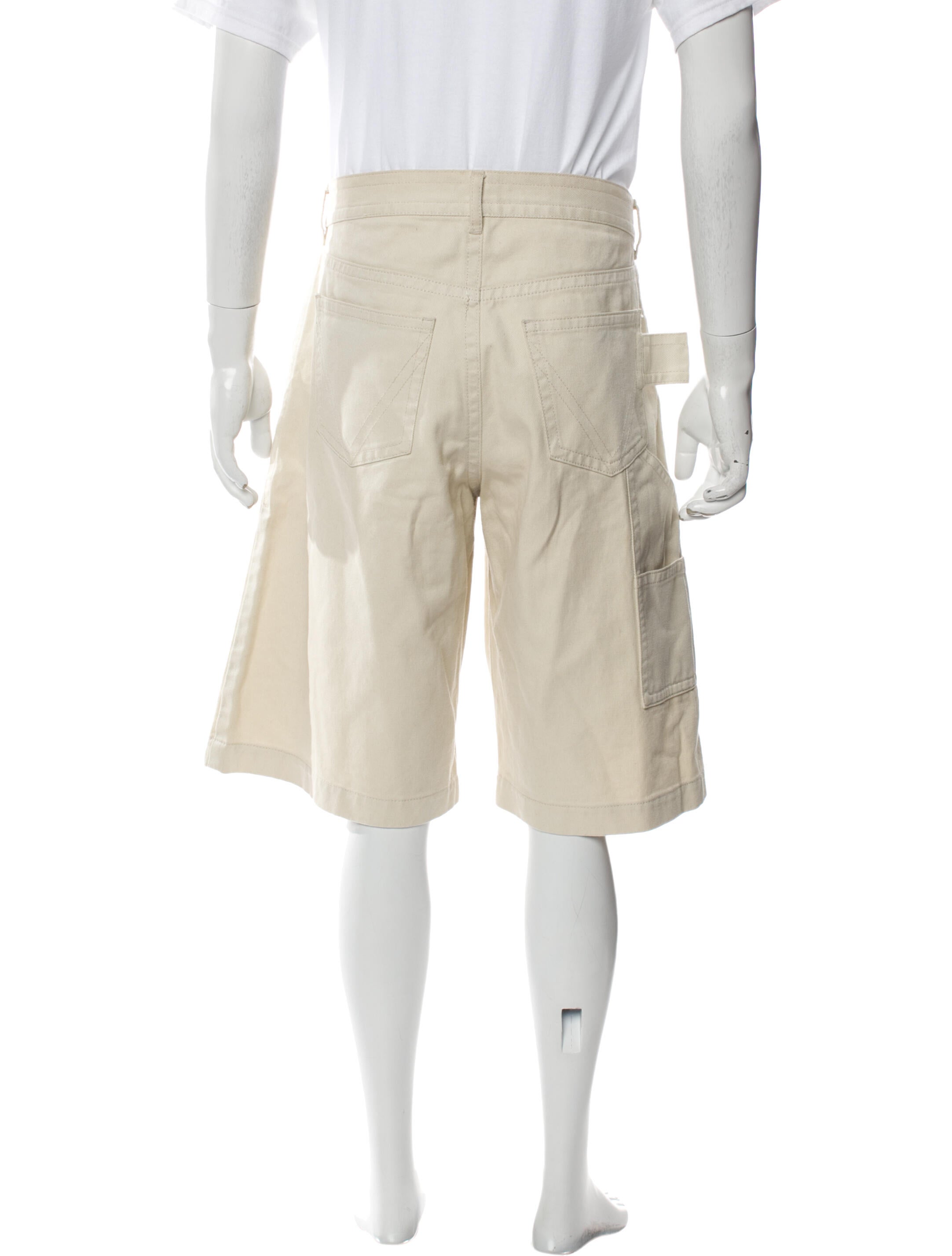 Bottega Veneta Flat Front Shorts