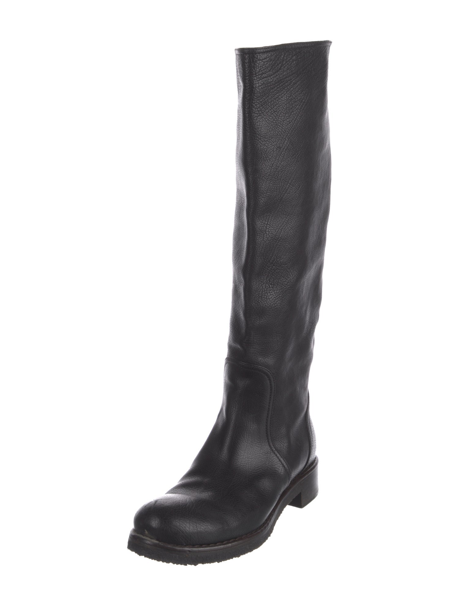 Bottega Veneta Leather Riding Boots
