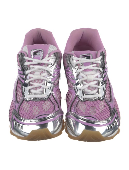 Bottega Veneta Mesh Printed Sneakers
