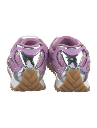 Bottega Veneta Mesh Printed Sneakers