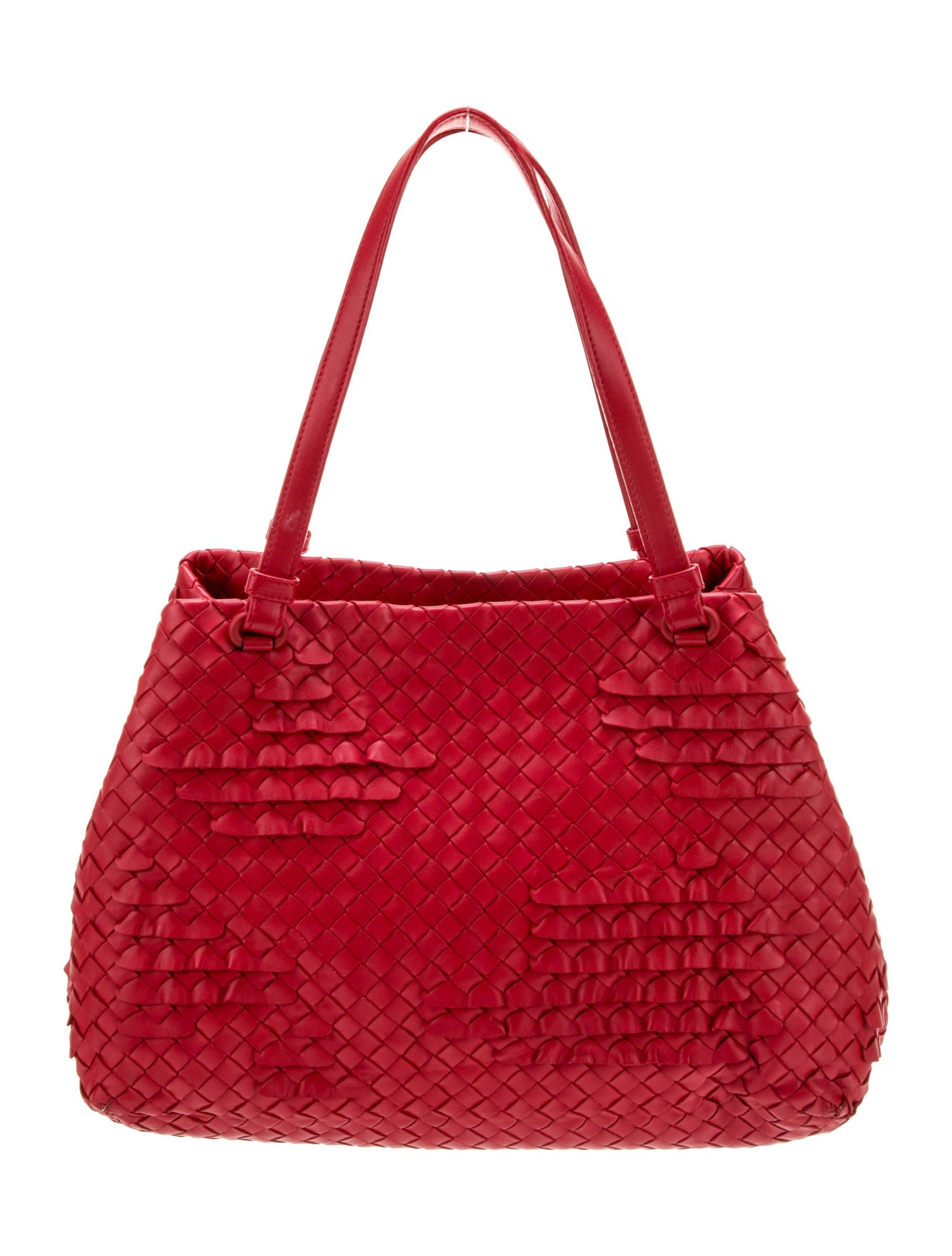 Bottega Veneta Intrecciato Intrecciato Ruffle Tote