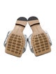 Bottega Veneta Intrecciato Weave Leather Slides