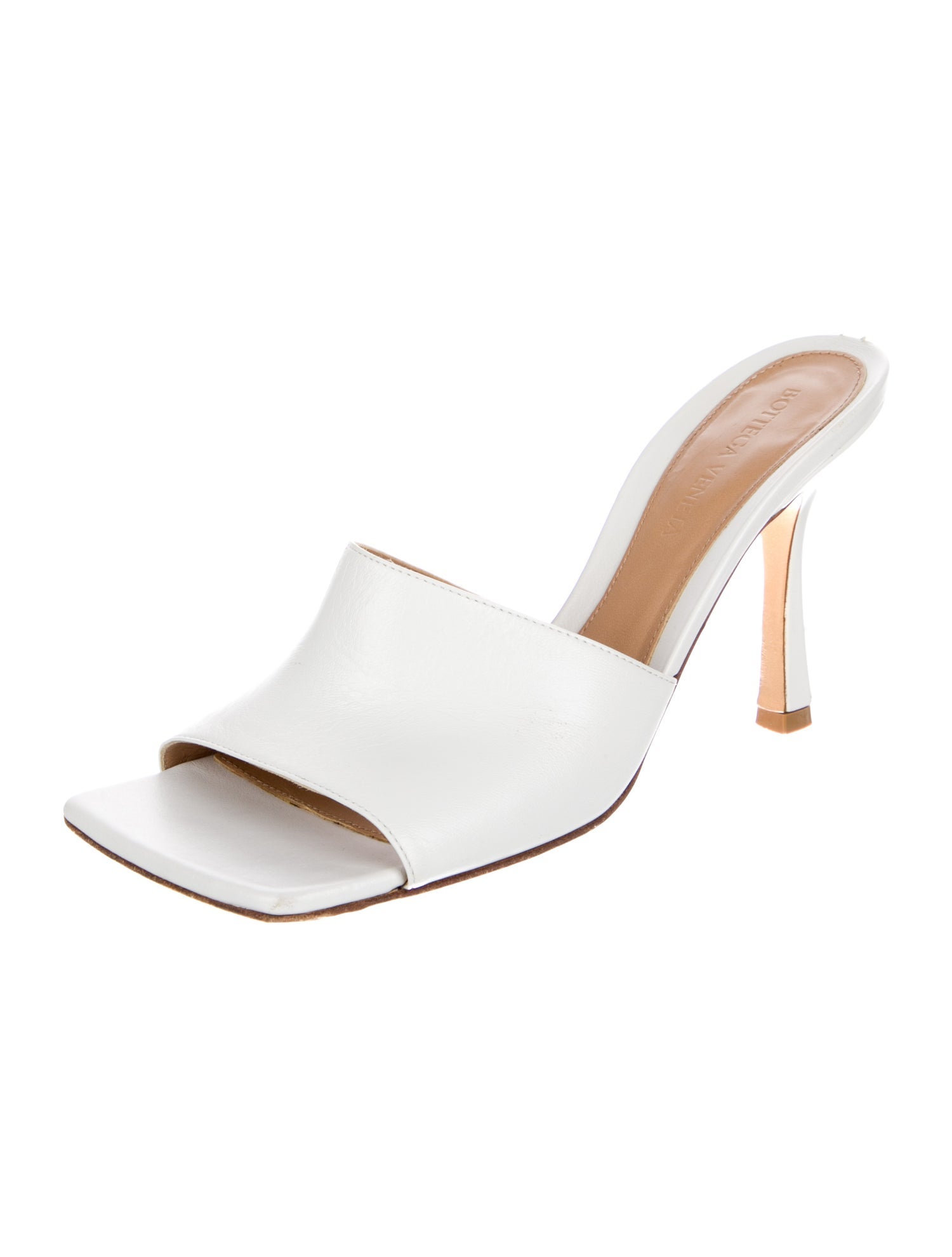 Bottega Veneta Leather Slides