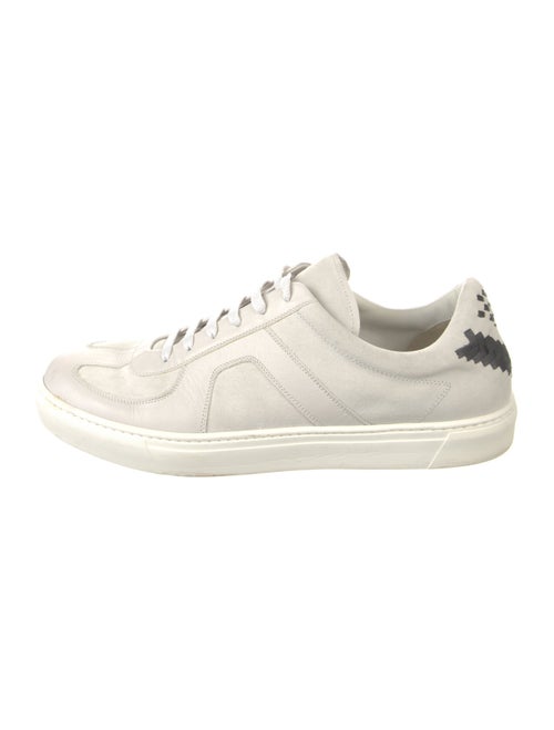 Bottega Veneta Intrecciato Weave Leather Sneakers