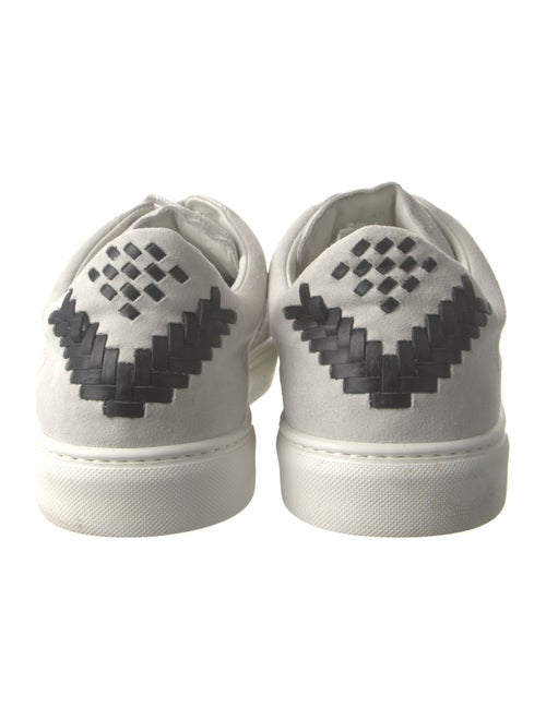 Bottega Veneta Intrecciato Weave Leather Sneakers