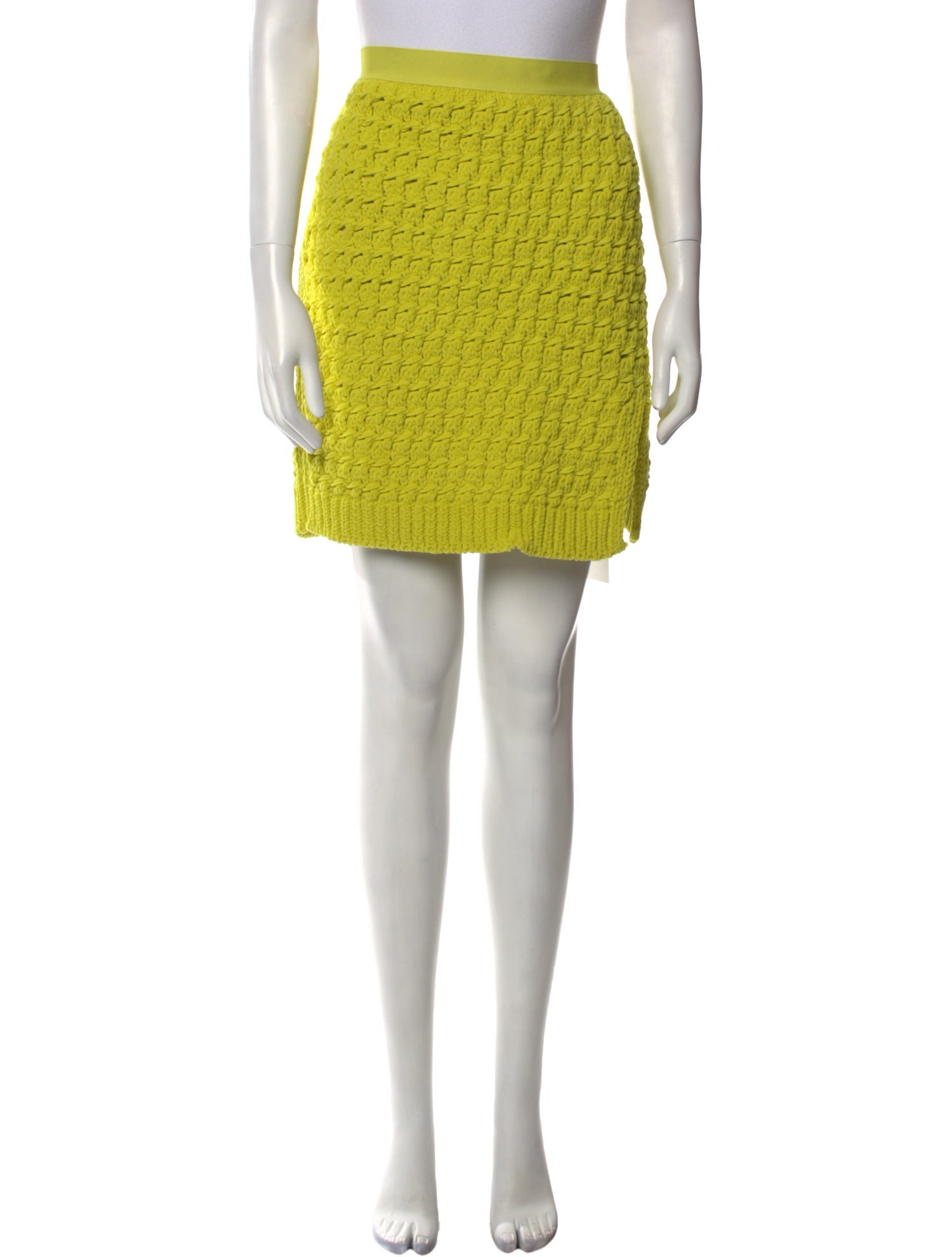 Bottega Veneta Patterned Mini Skirt