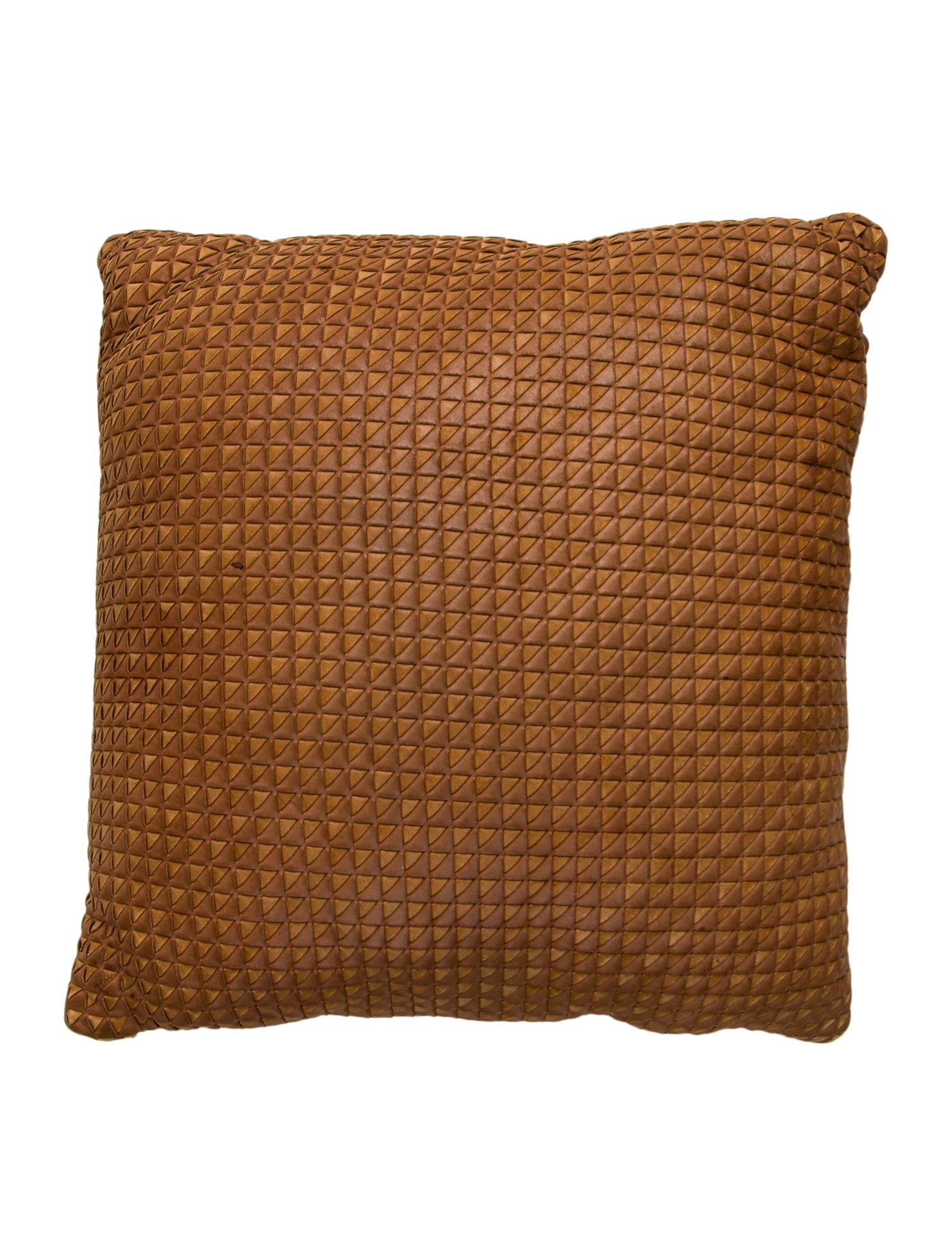 Bottega Veneta Leather Intrecciato Pillow