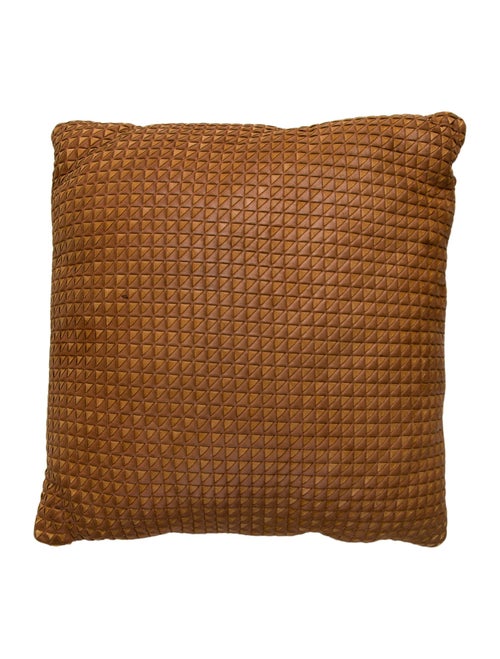 Bottega Veneta Leather Intrecciato Pillow