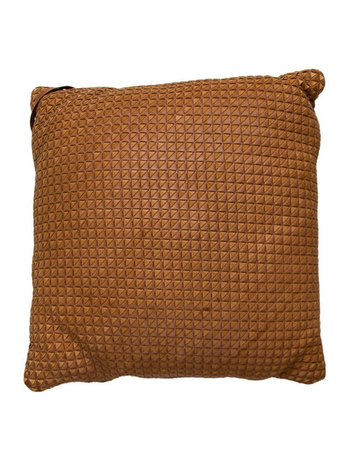 Bottega Veneta Leather Intrecciato Pillow