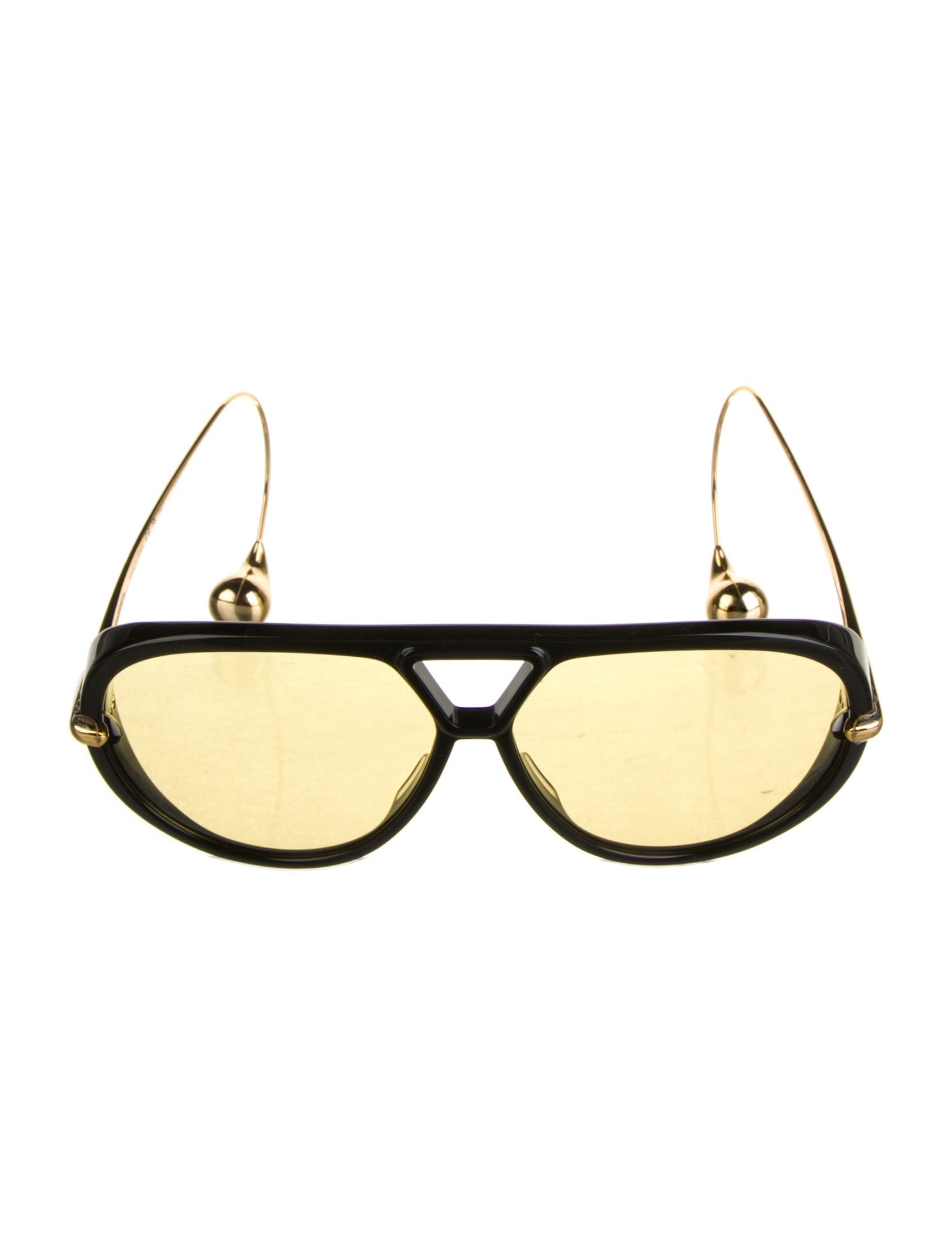 Bottega Veneta Oversize Mirrored Sunglasses w/ Tags