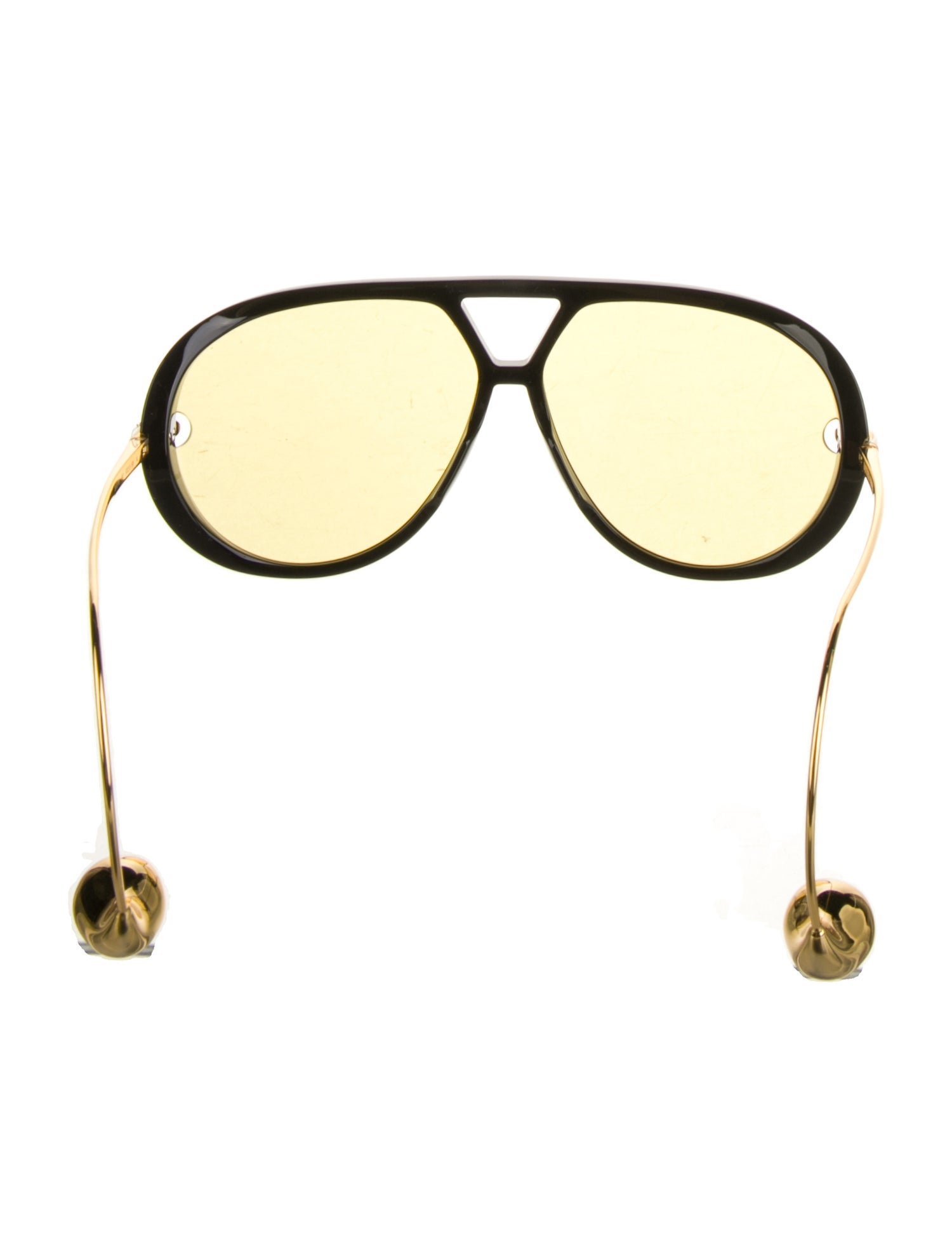 Bottega Veneta Oversize Mirrored Sunglasses w/ Tags