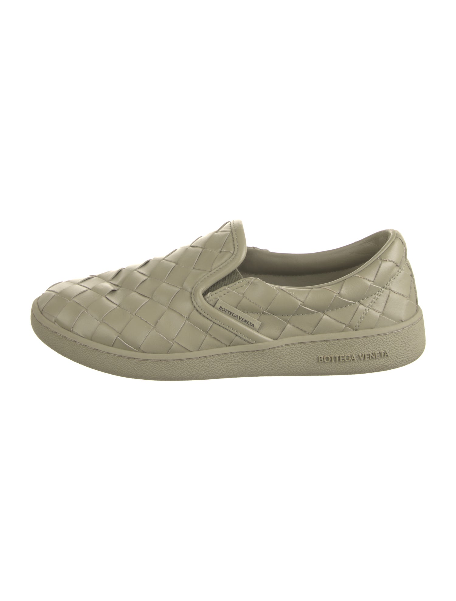 Bottega Veneta Intrecciato Weave Leather Sneakers