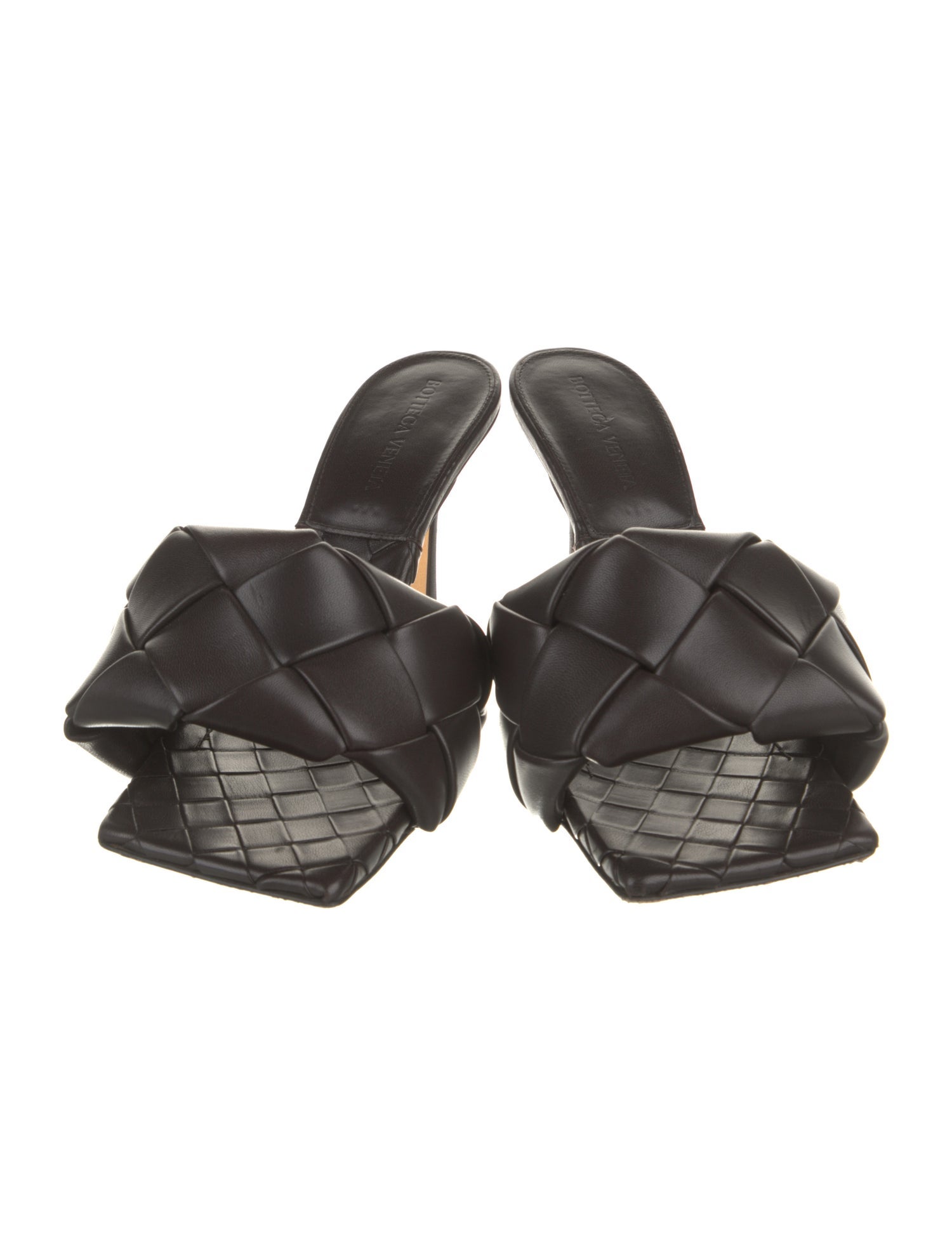 Bottega Veneta Intrecciato Weave Leather Sandals