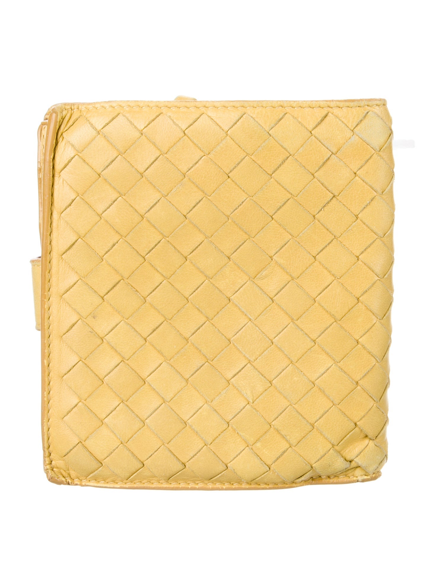 Bottega Veneta Intrecciato French Purse Intrecciato Weave French Purse