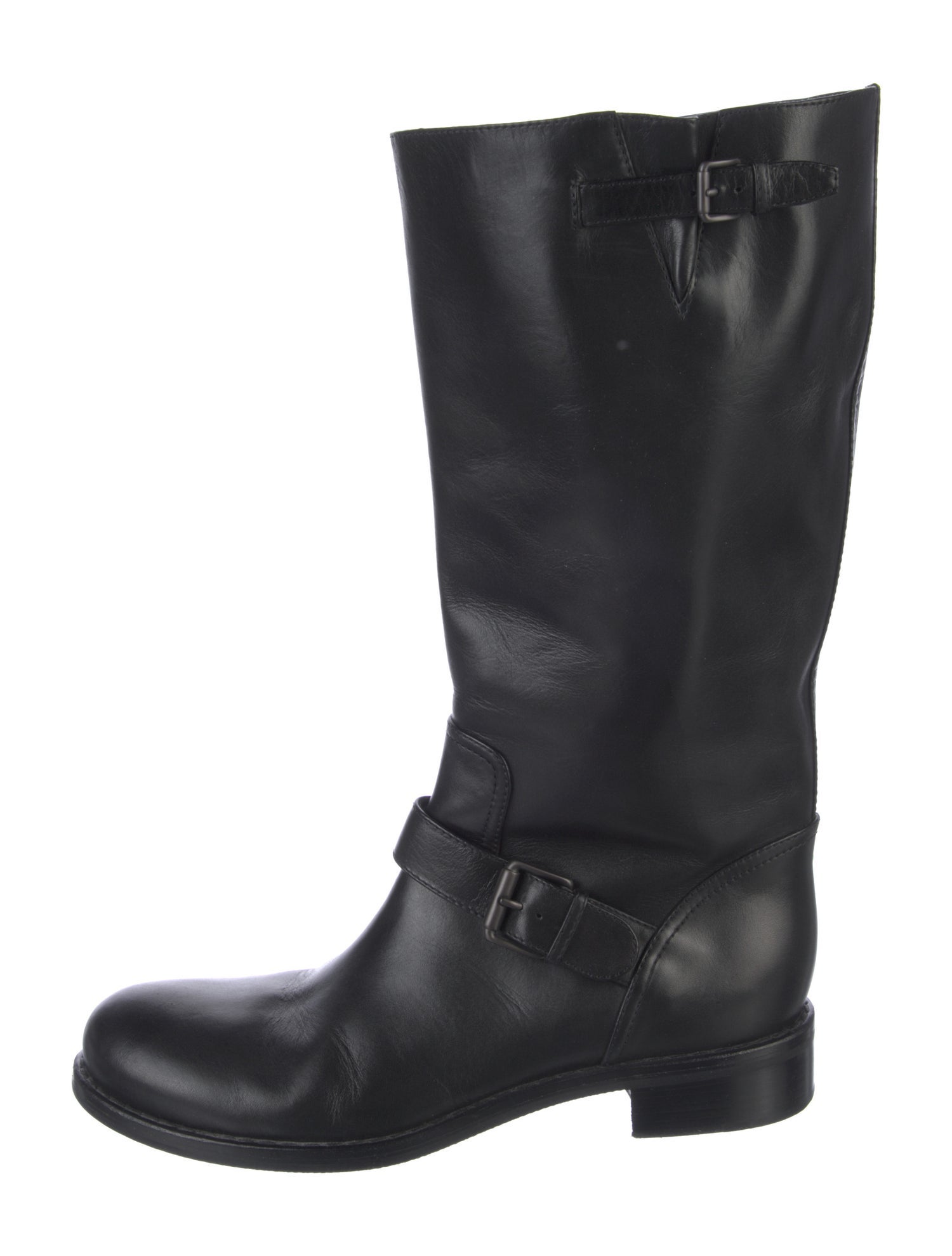 Bottega Veneta Leather Riding Boots