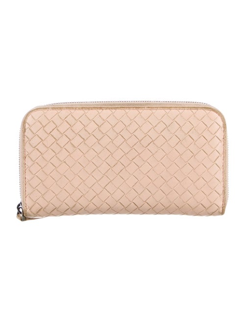 Bottega Veneta Intrecciato Weave Leather Continental Wallet