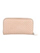 Bottega Veneta Intrecciato Weave Leather Continental Wallet