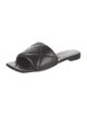 Bottega Veneta Quilted Pattern Leather Slides