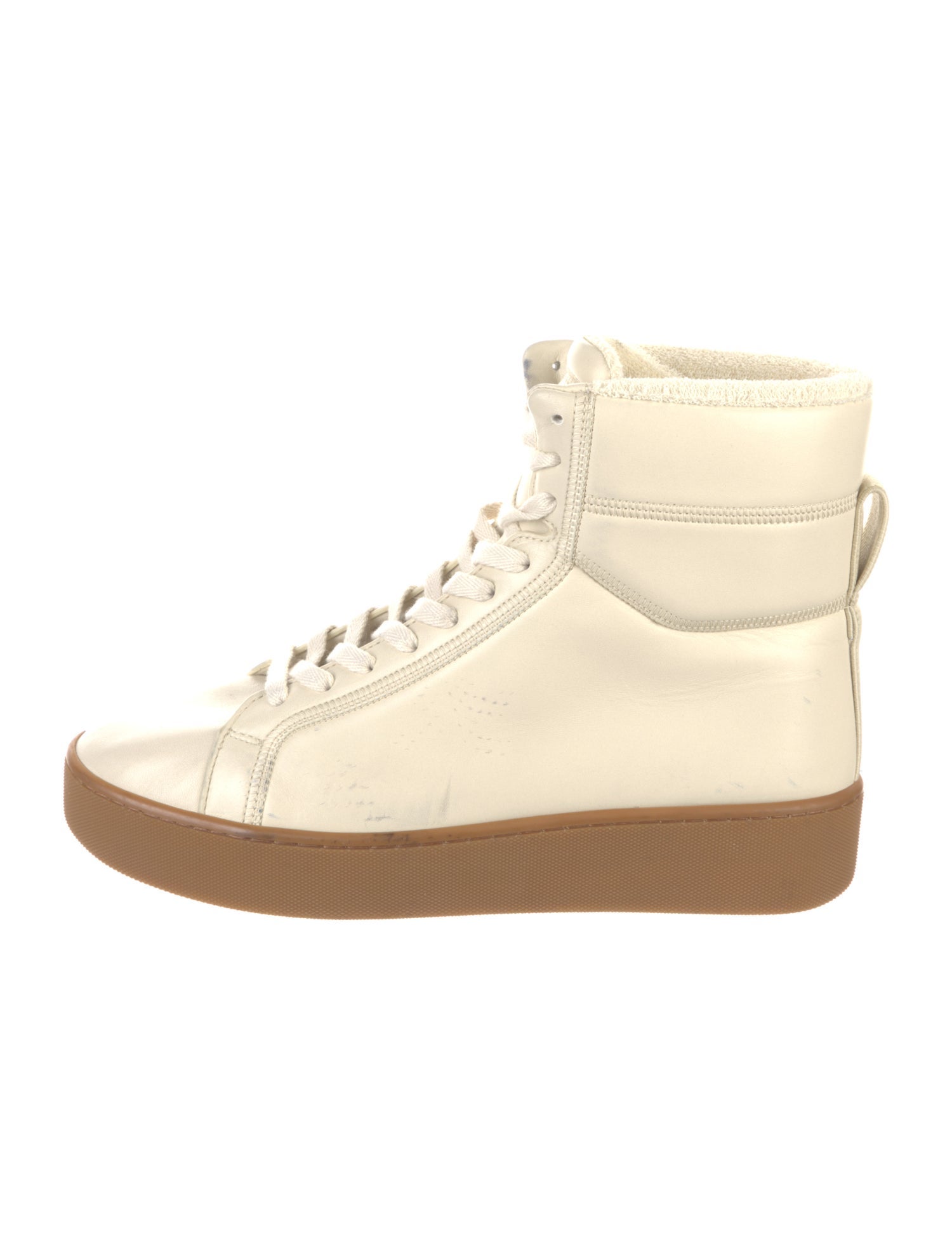 Bottega Veneta Leather Lace-Up Boots