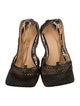 Bottega Veneta Mesh Chain-Link Accents T-Strap Pumps