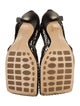 Bottega Veneta Mesh Chain-Link Accents T-Strap Pumps