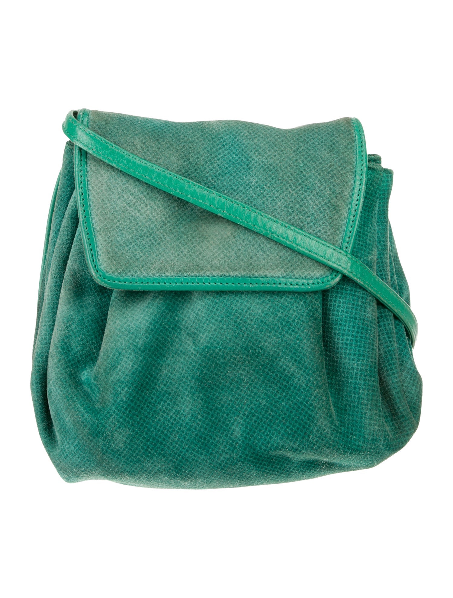 Bottega Veneta Suede Crossbody Bag Vintage