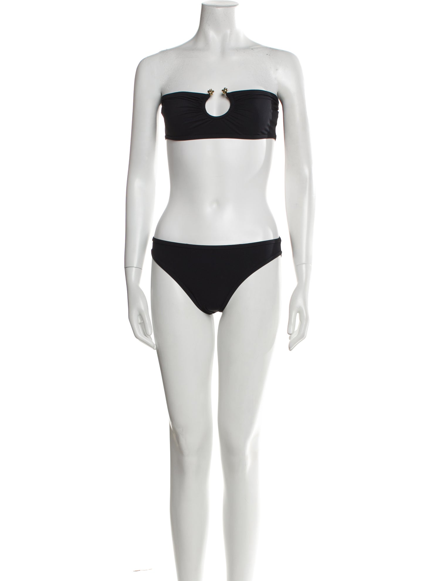 Bottega Veneta Pleated Accents Bikini