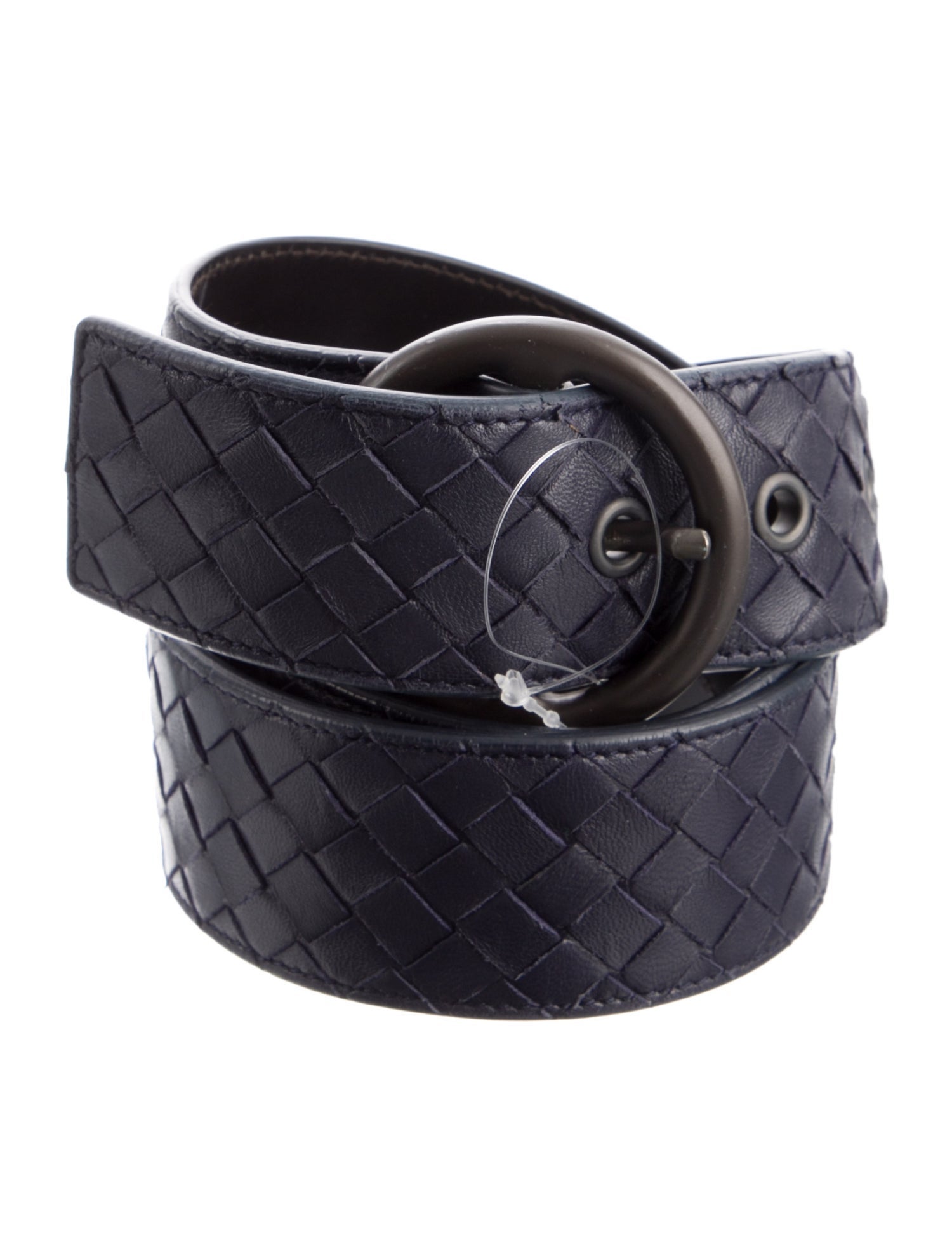 Bottega Veneta Intrecciato Weave Leather Waist Belt