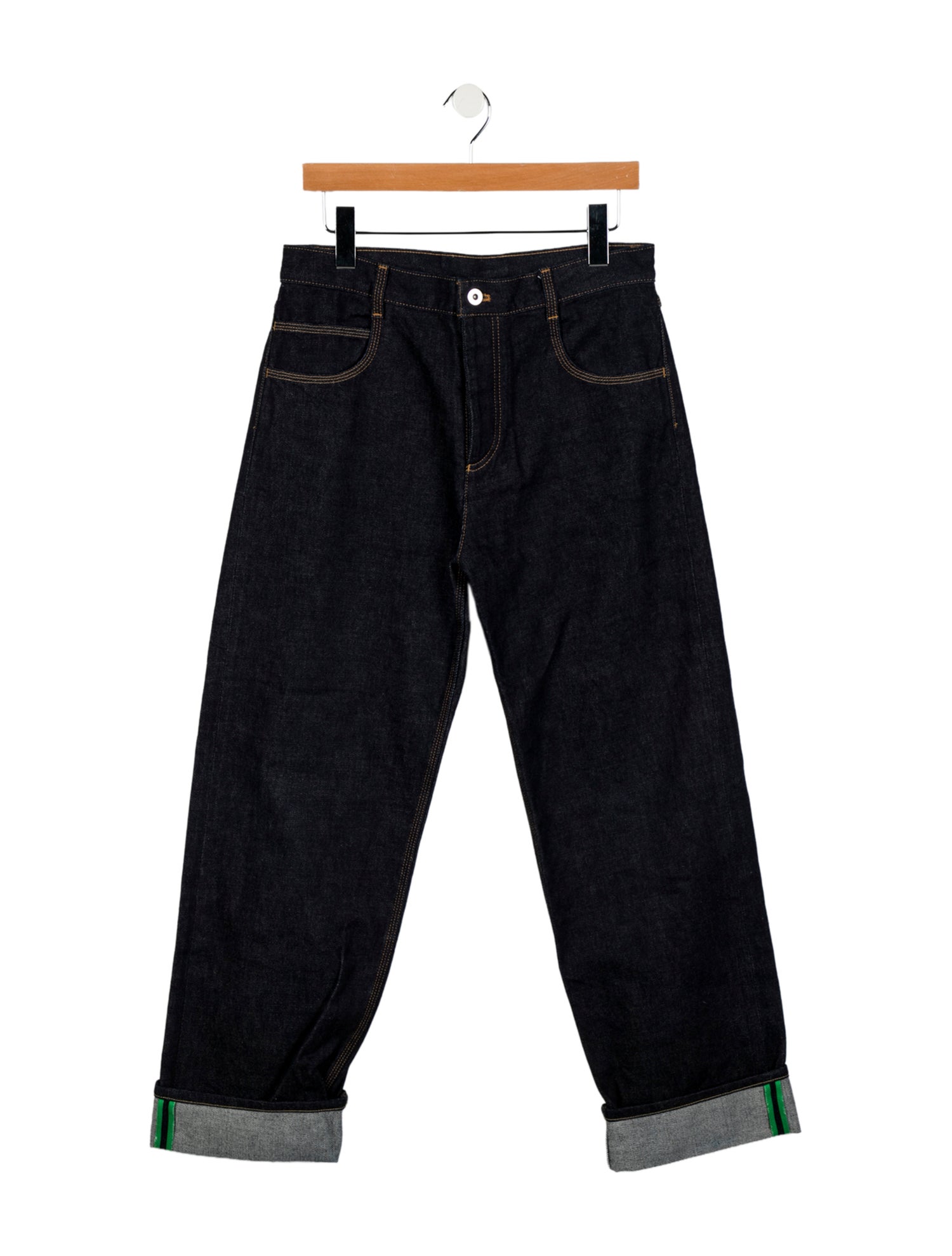 Bottega Veneta High-Rise Wide Leg Jeans