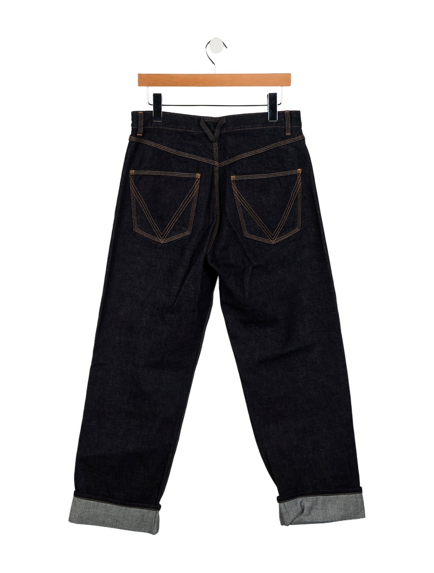 Bottega Veneta High-Rise Wide Leg Jeans