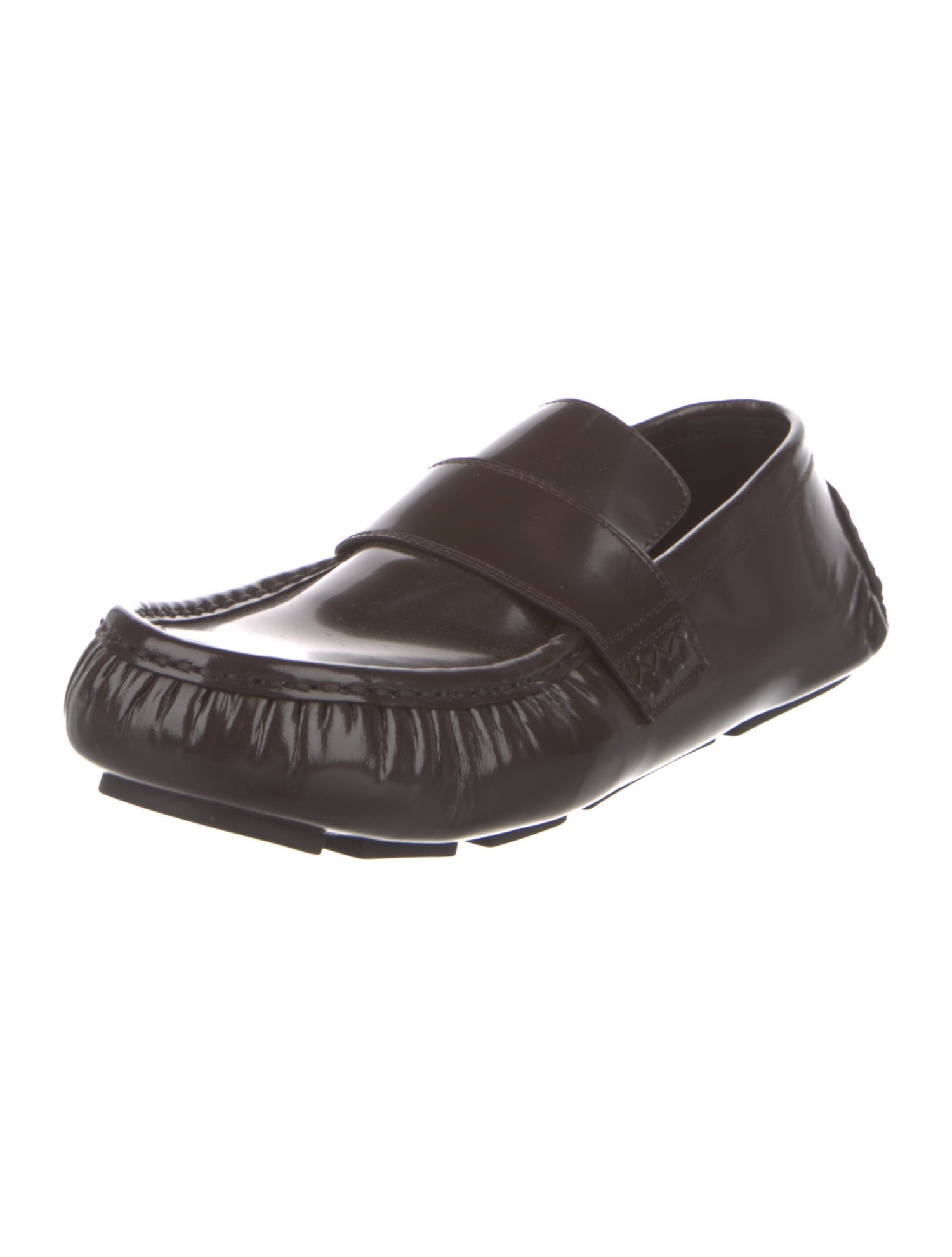 Bottega Veneta Patent Leather Drivers