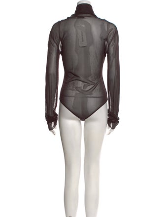 Bottega Veneta Turtleneck Long Sleeve Bodysuit