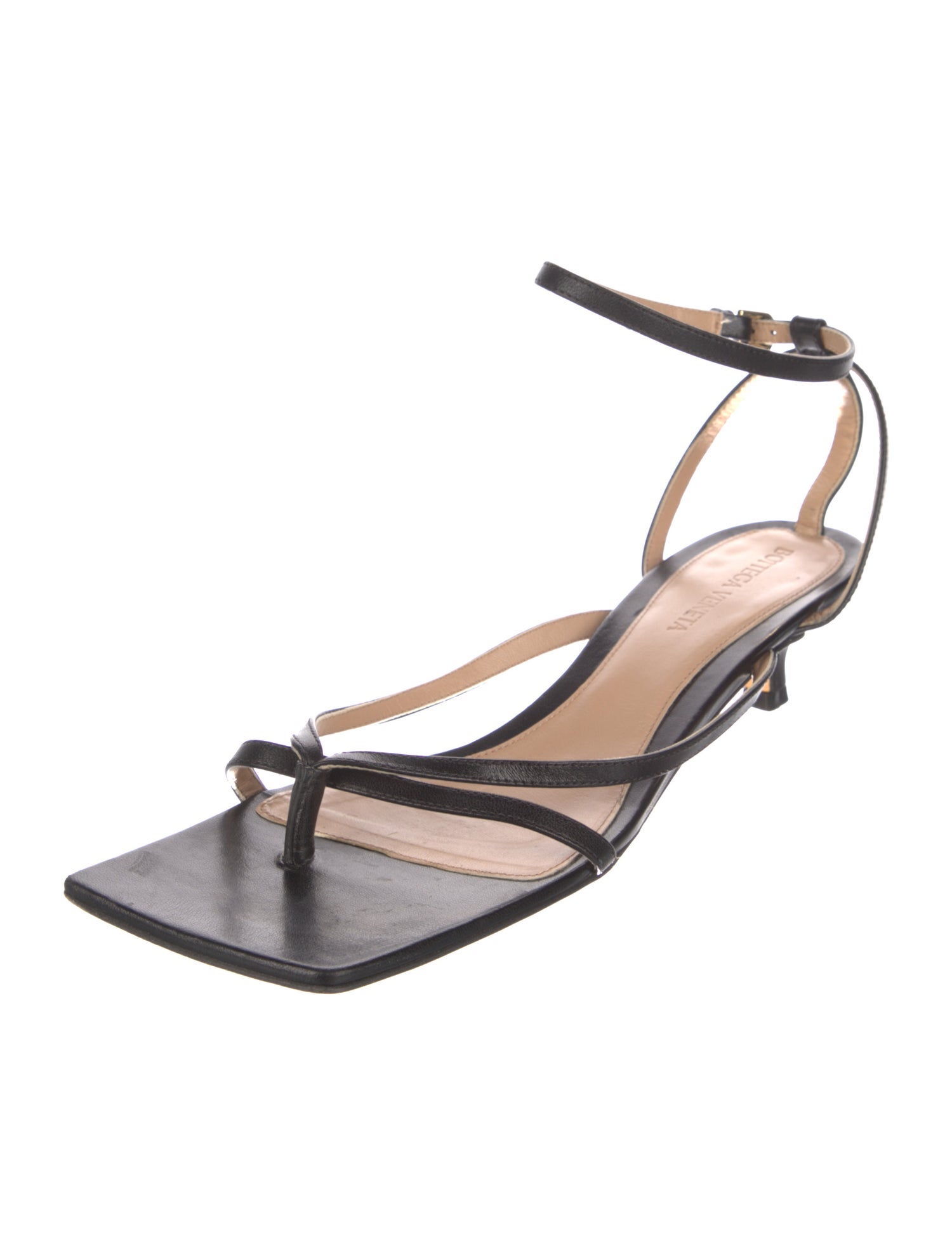 Bottega Veneta Leather Sandals