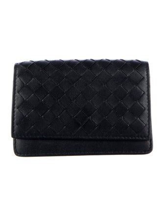 Bottega Veneta Intrecciato Weave Leather Wallet