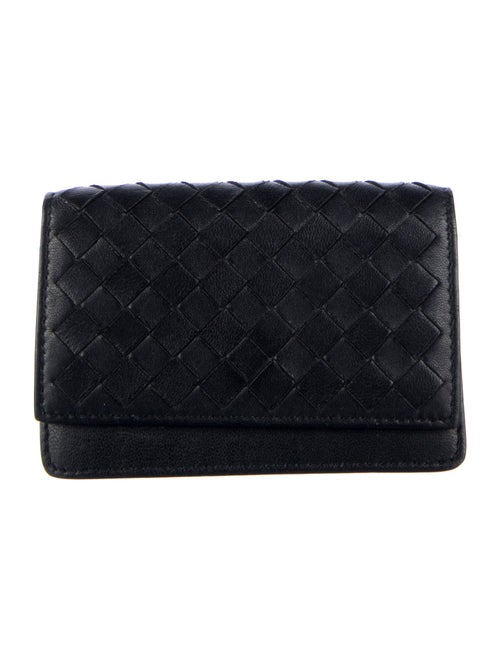 Bottega Veneta Intrecciato Weave Leather Wallet