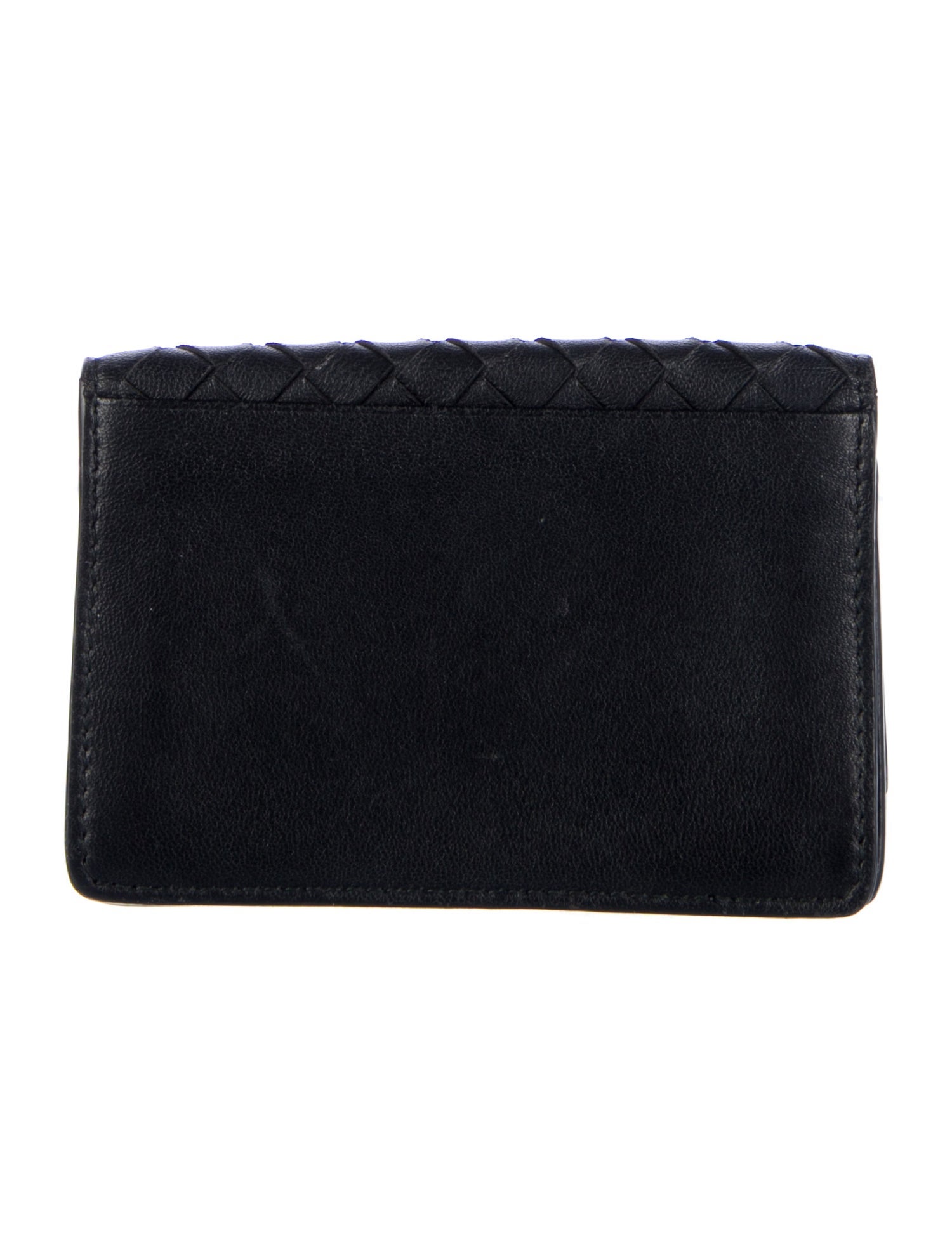 Bottega Veneta Intrecciato Weave Leather Wallet