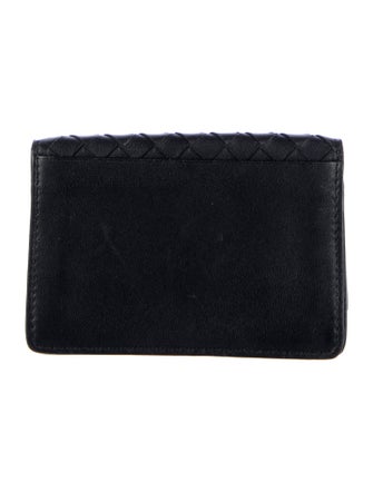 Bottega Veneta Intrecciato Weave Leather Wallet