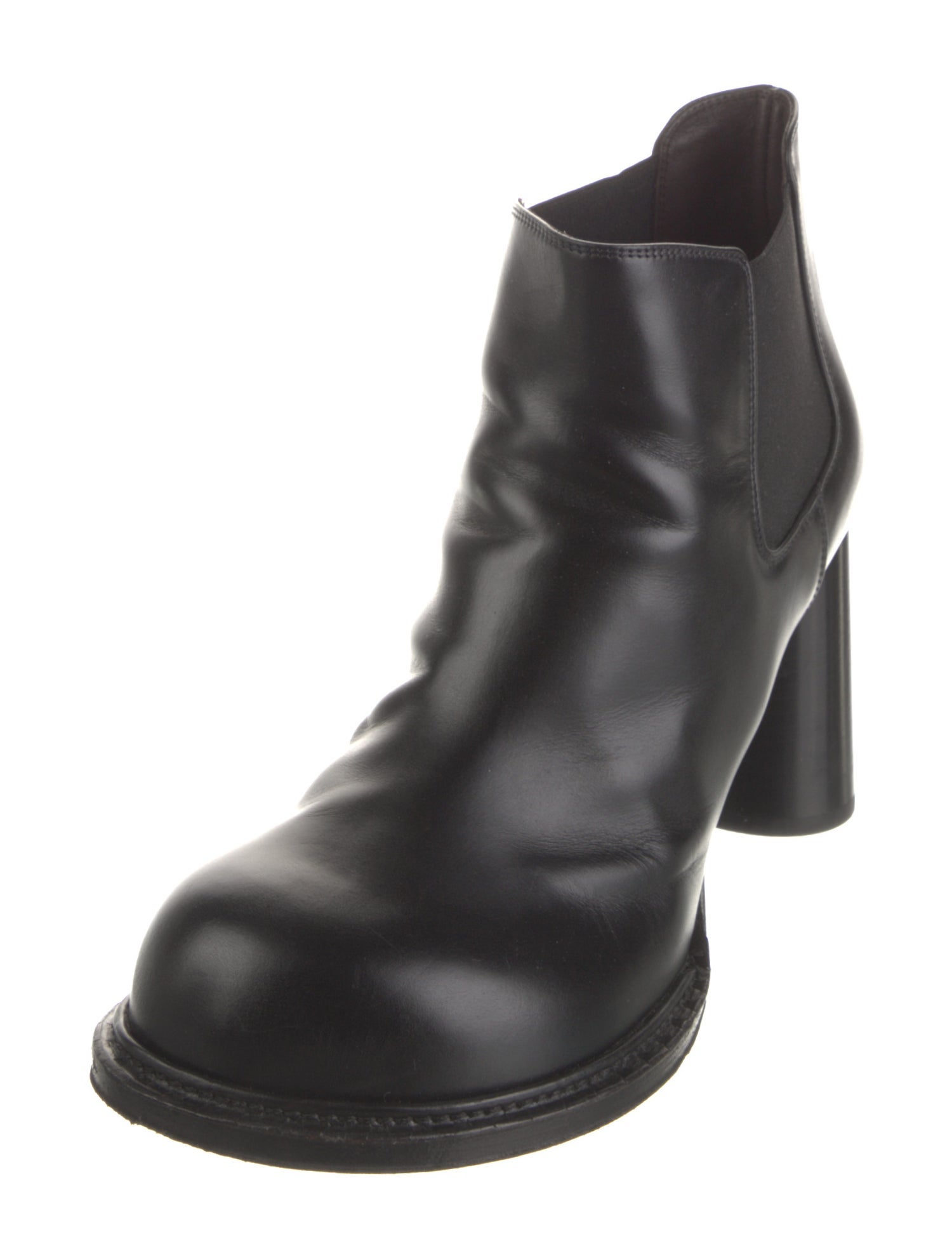 Bottega Veneta Intrecciato Weave Leather Chelsea Boots