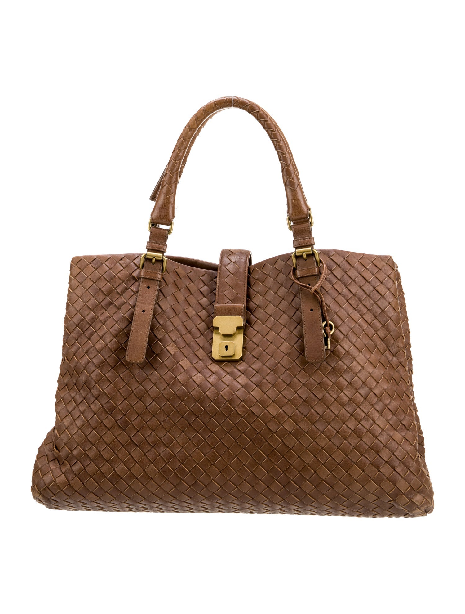 Bottega Veneta Intrecciato Roma Medium Vintage