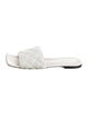 Bottega Veneta Intrecciato Weave Leather Slides