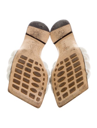 Bottega Veneta Intrecciato Weave Leather Slides