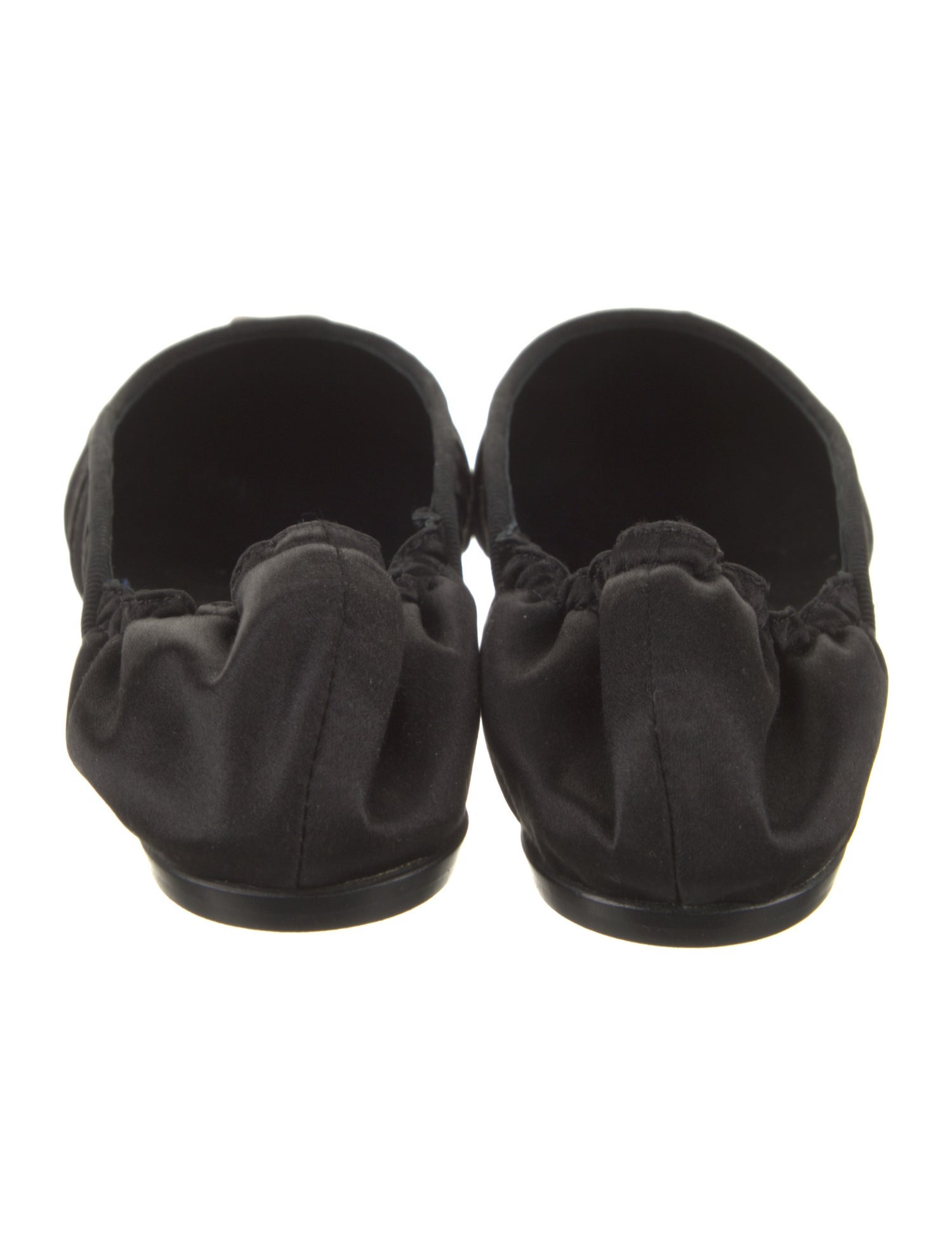 Bottega Veneta Satin Ballet Flats