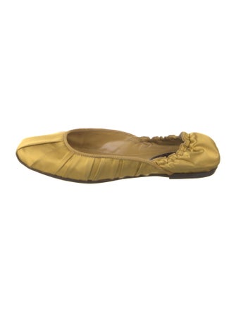 Bottega Veneta Satin Ballet Flats