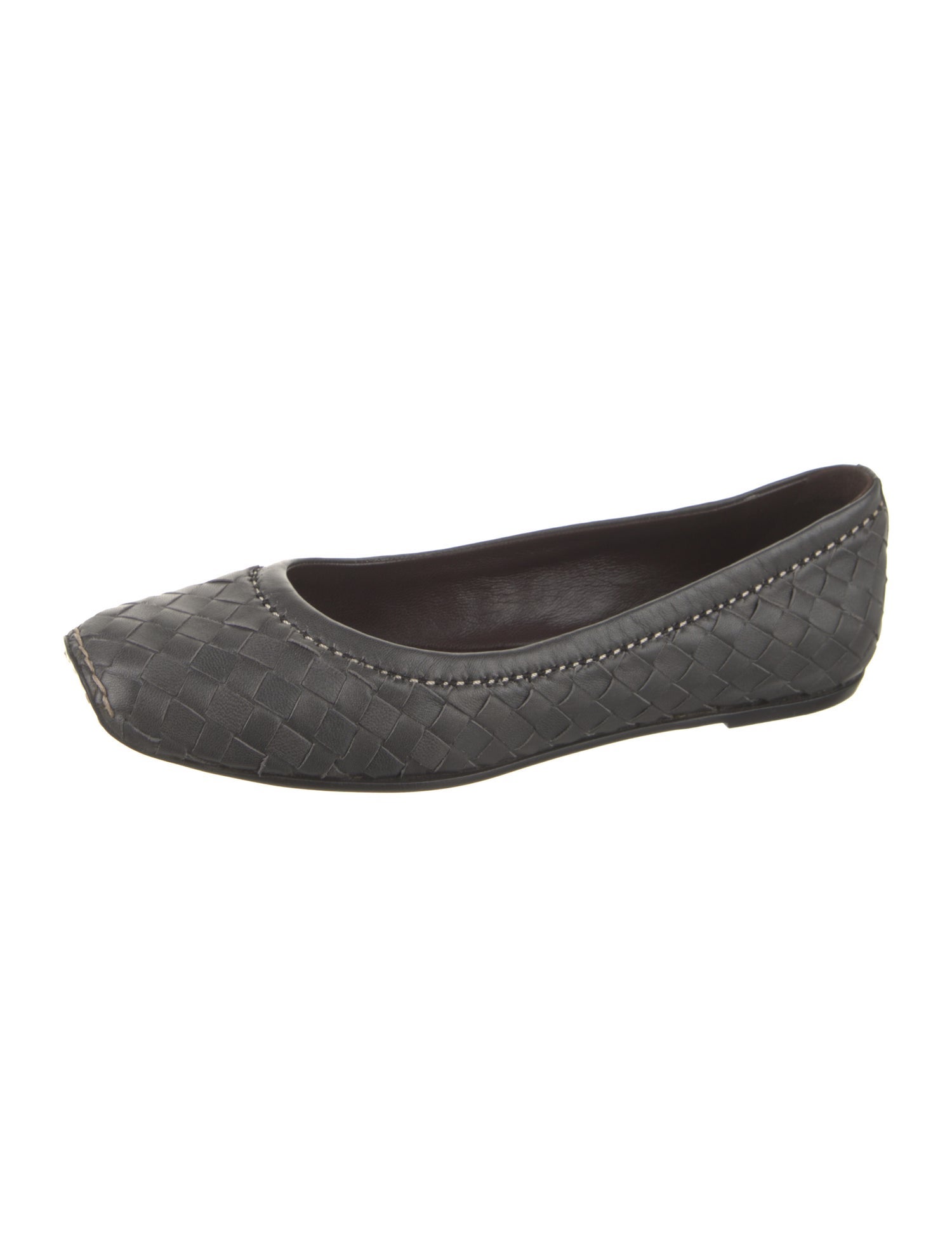 Bottega Veneta Leather Ballet Flats