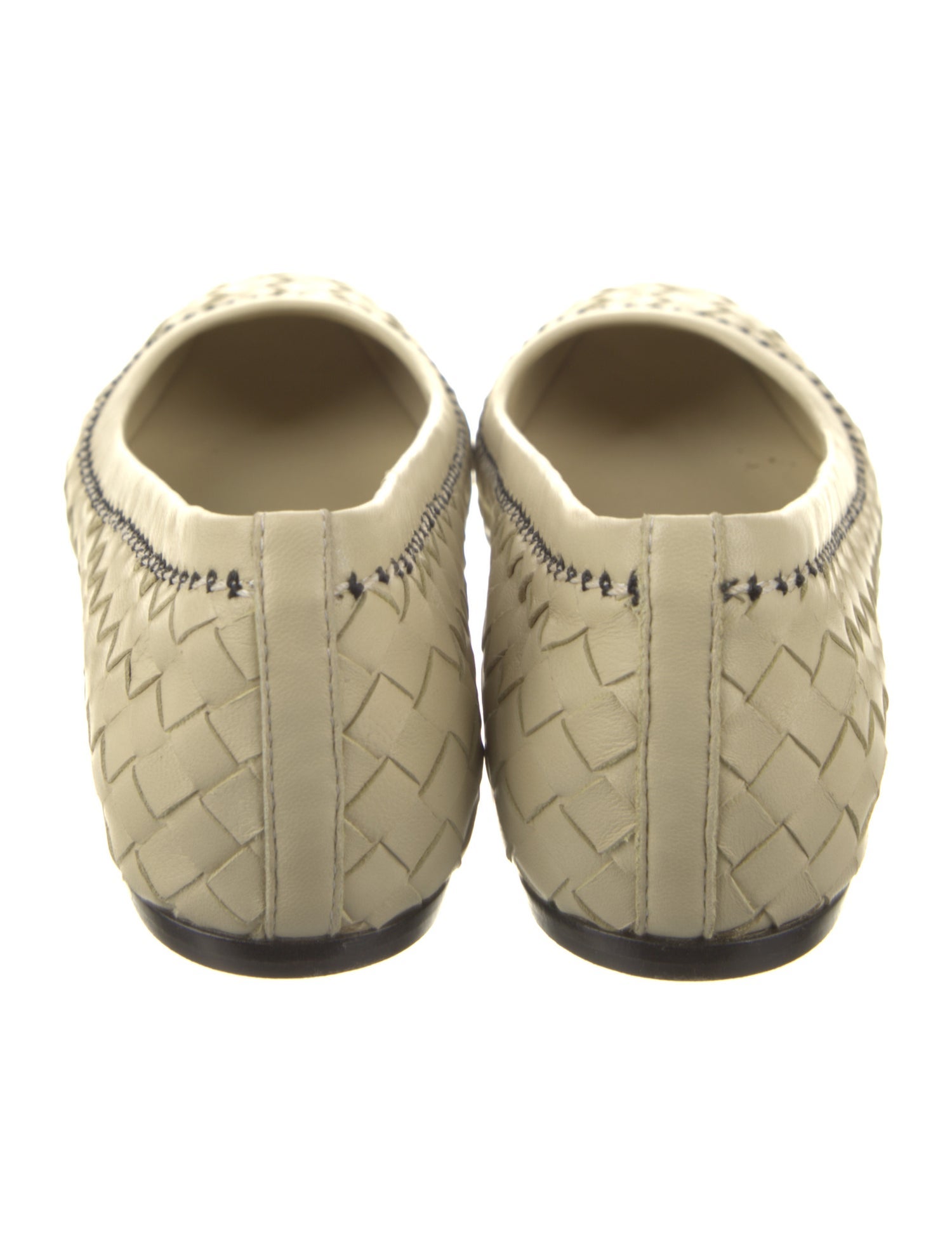 Bottega Veneta Leather Ballet Flats
